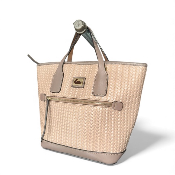 Dooney & Bourke Camden Woven Small Tote - Picture 3 of 12